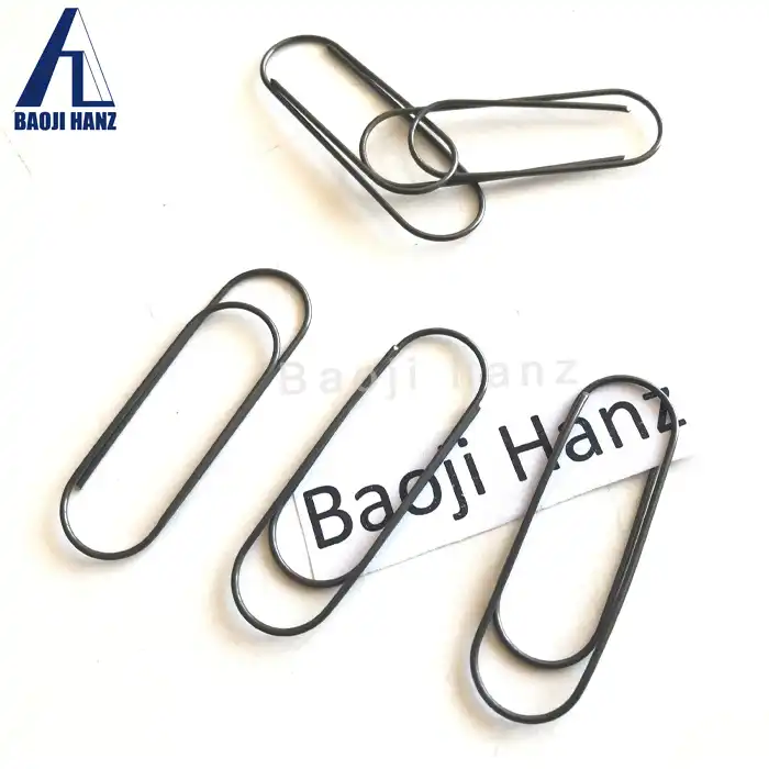 Magical Shape Memory Nitinol paperclips